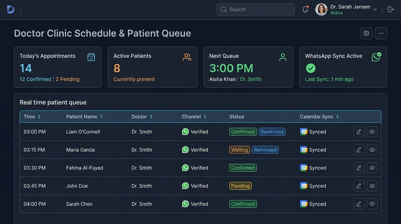 AI Clinic Booking System